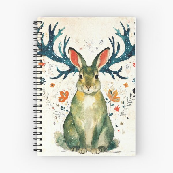 Item preview, Wallpaper Jackalope designed and sold by HabitableMoons.
