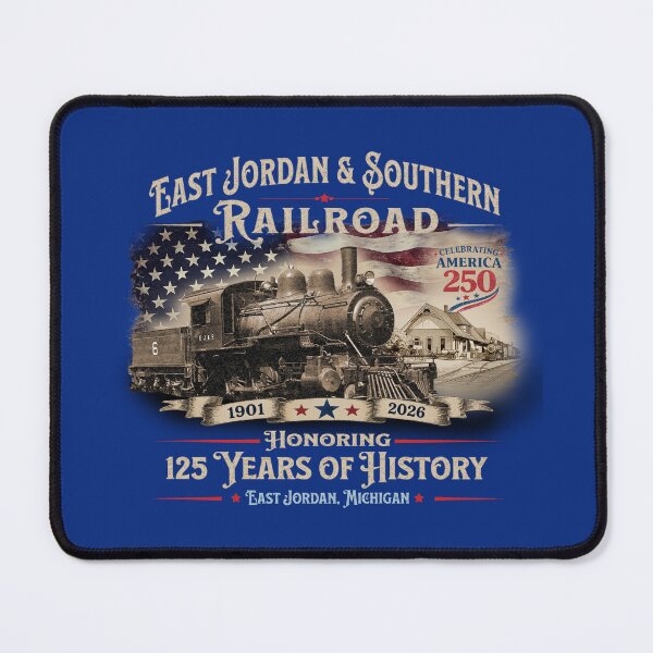 Item preview, Celebrating 125 years of History of the East Jordan & Southern Railroad designed and sold by StonegateArt.