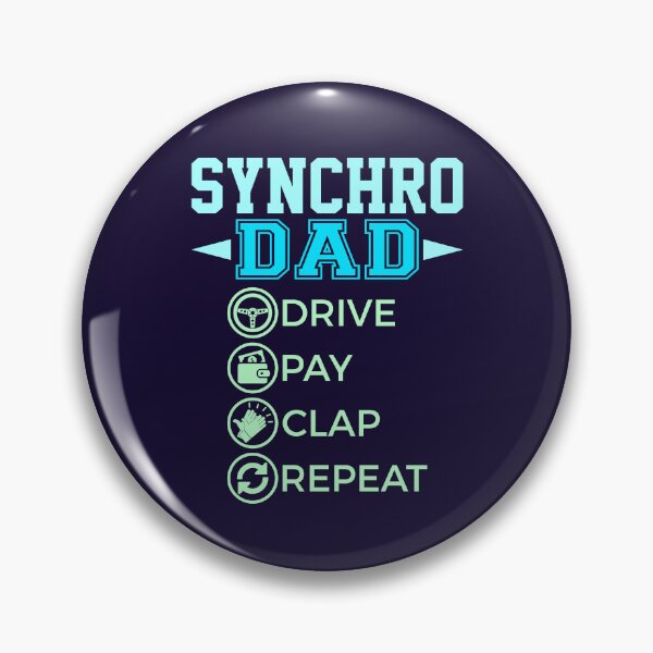 Item preview, Synchro Dad Drive Pay Clap Repeat Synchronized Skating designed and sold by jaygo.