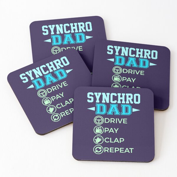 Item preview, Synchro Dad Drive Pay Clap Repeat Synchronized Skating designed and sold by jaygo.