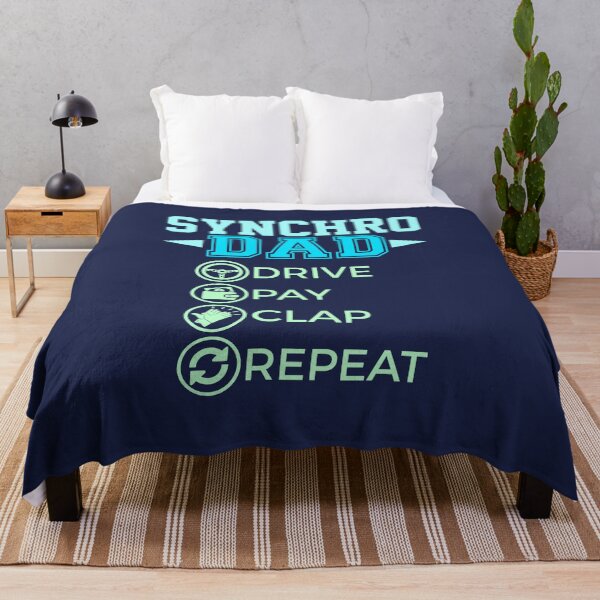 Item preview, Synchro Dad Drive Pay Clap Repeat Synchronized Skating designed and sold by jaygo.