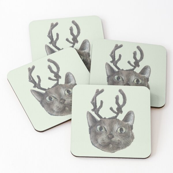 Item preview, Reindeer Kitty designed and sold by chelsea125.