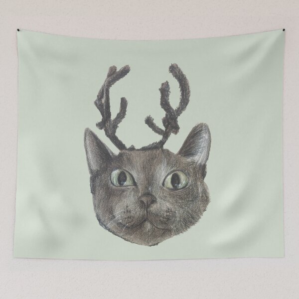 Item preview, Reindeer Kitty designed and sold by chelsea125.