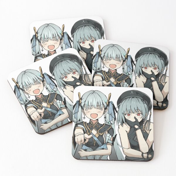 Item preview, Jinhsi and Sanhua Laughing Wuthering Waves designed and sold by KomiArts.