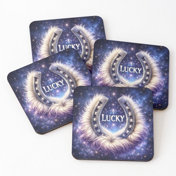 Item preview, Lucky Cosmic Horseshoe designed and sold by PurrfectWhisper.