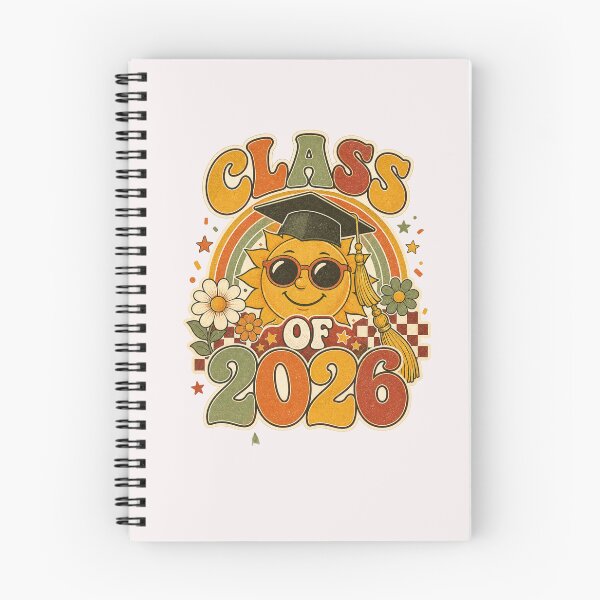 Item preview, Class of 2026 Retro Graduation Sunshine T-Shirt | Groovy Senior 2026 Vintage Graduate Design designed and sold by Lozarux.