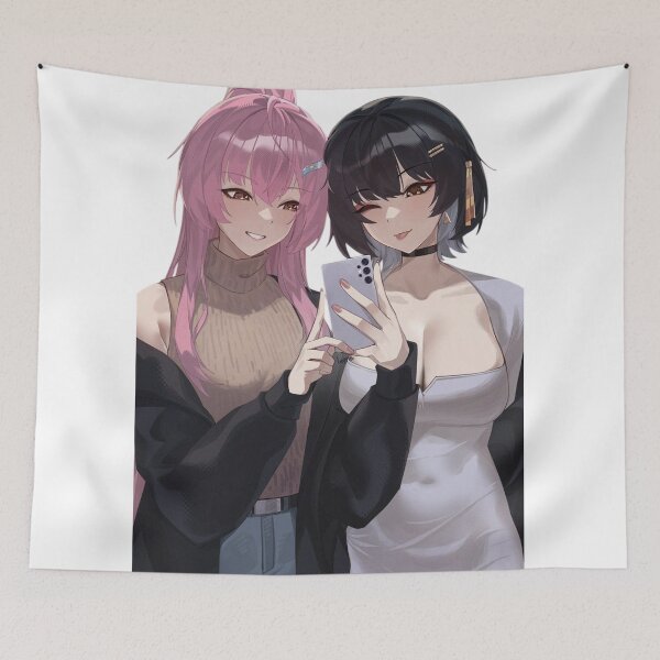 Item preview, Aemeath and Rover Selfie Wuthering Waves designed and sold by KomiArts.