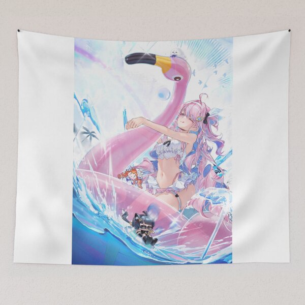 Item preview, Denia Floaty Flamingo Wuthering Waves designed and sold by KomiArts.