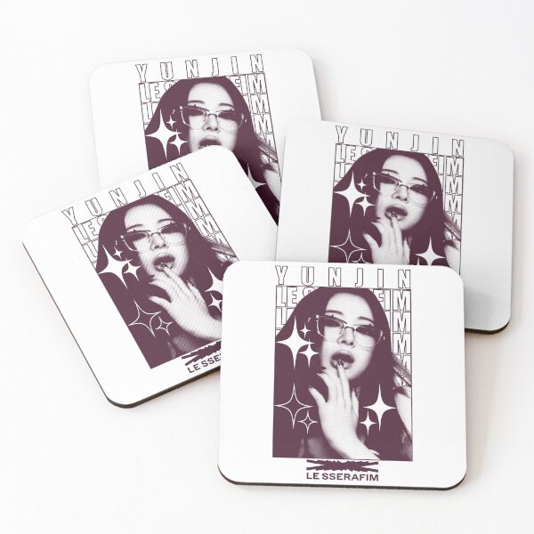 Item preview, Y2K Halftone LE SSERAFIM Yunjin designed and sold by floverglowstudio.