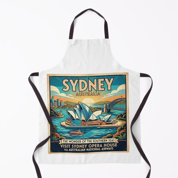 Item preview, Sydney Australia Retro travel poster designed and sold by amithc.