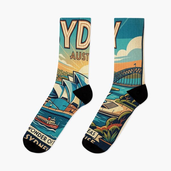 Item preview, Sydney Australia Retro travel poster designed and sold by amithc.