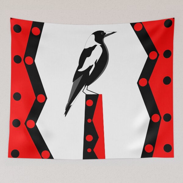 Item preview, Memphis Magpie designed and sold by Graham Colton.