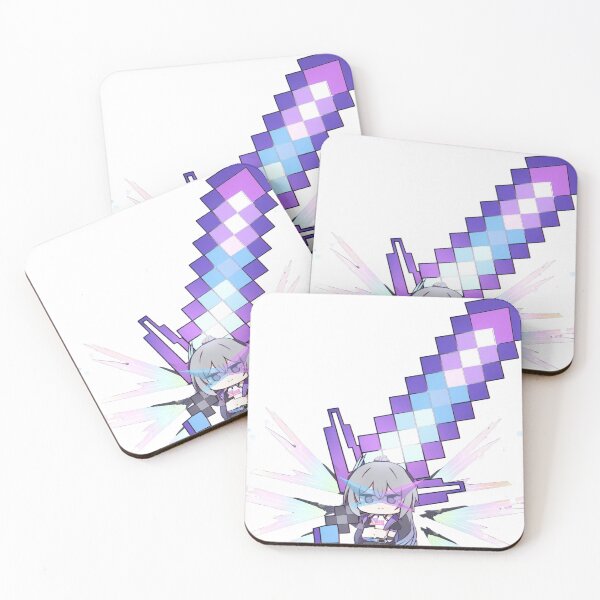 Item preview, Silver Wolf Minecraft Sword Honkai Star Rail designed and sold by KomiArts.