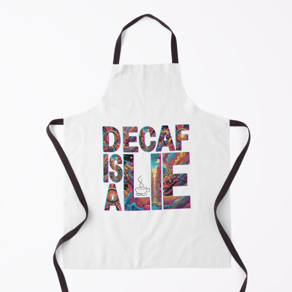 Item preview, Decaf Is A Lie Streetwear Coffee Art designed and sold by dcohea.