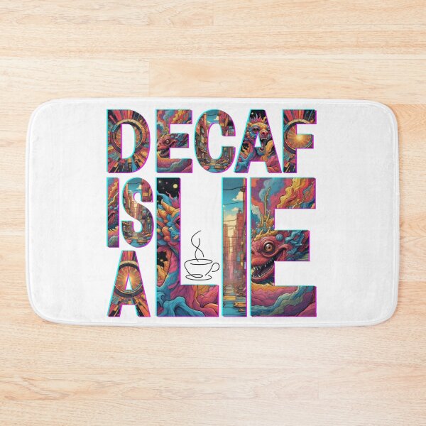 Item preview,  Decaf Is A Lie Streetwear Coffee Art designed and sold by dcohea.