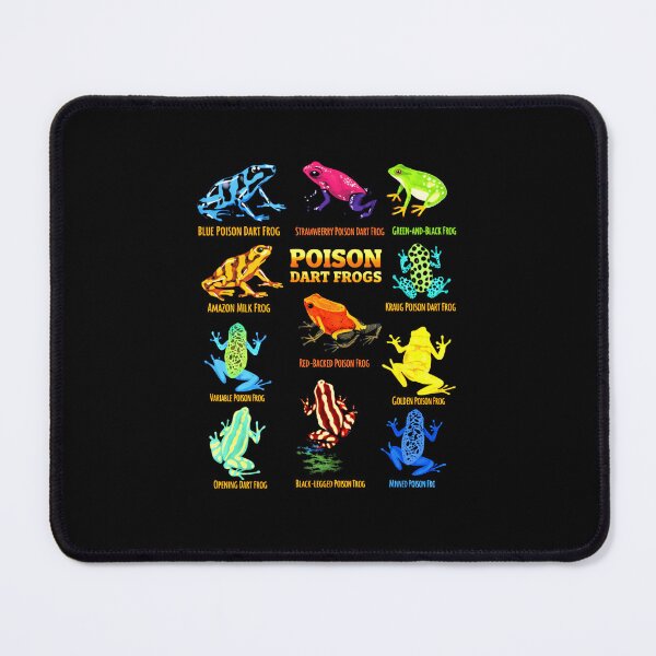 Item preview, Poison Dart Frogs Colorful Amphibian Species Chart Frog Type designed and sold by MiALopezArt.