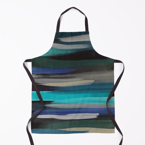 Item preview, Cool Blue, Aqua, And White Modern Abstract Brushstrokes designed and sold by DEC02.