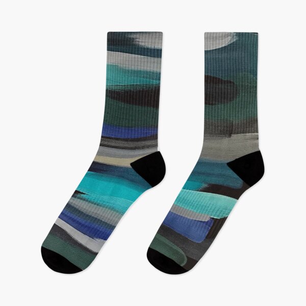 Item preview, Cool Blue, Aqua, And White Modern Abstract Brushstrokes  designed and sold by DEC02.