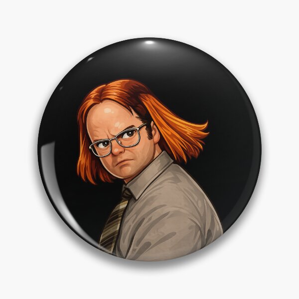 Item preview, Undercover Dwight (Meredith) designed and sold by StickerMuppet.