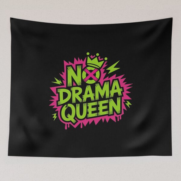 Item preview, No Drama Queen designed and sold by UrbanChillz.