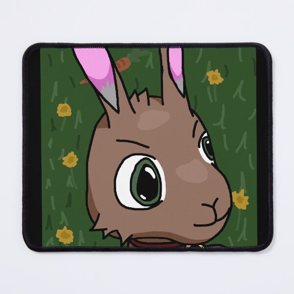 Item preview, Anthro bunny on field designed and sold by luna-moon-emoji.