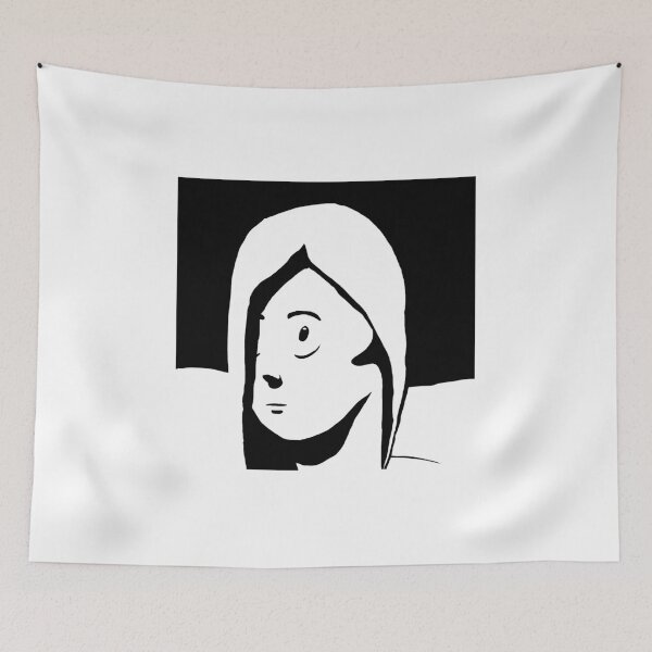 Item preview, High contrast girl designed and sold by luna-moon-emoji.