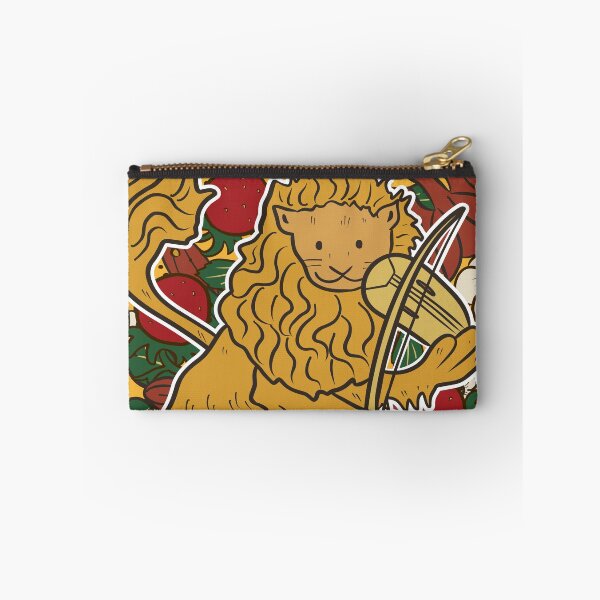 Item preview, Cute Medieval Lion Fiddler Illustration Design designed and sold by MariOyama.