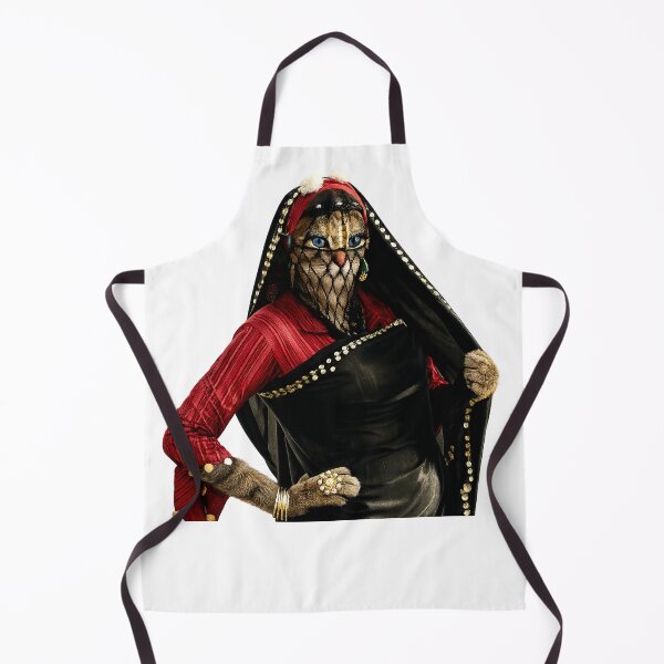 Item preview, Bastet in the Alexandrian Melaya Leff – Egyptian Folk Cat Art,Old Cairo designed and sold by TuyaArts.