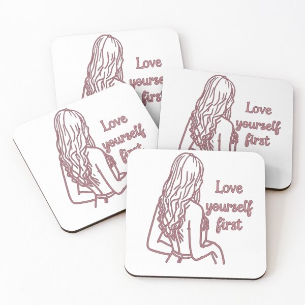Item preview, Love Yourself First Line Art Woman designed and sold by Ahmedsyde.