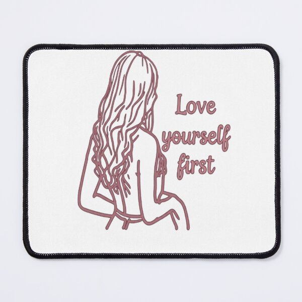 Item preview, Love Yourself First Line Art Woman designed and sold by Ahmedsyde.