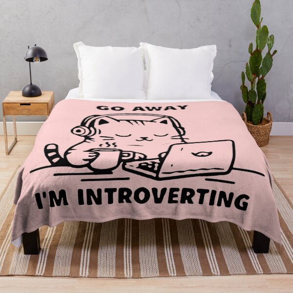 Item preview, Go Away I'm Introverting designed and sold by Vanilla-Girl.