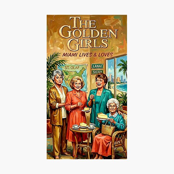 Item preview, The Golden Girls: Miami Lives & Loves designed and sold by Art's Diner.