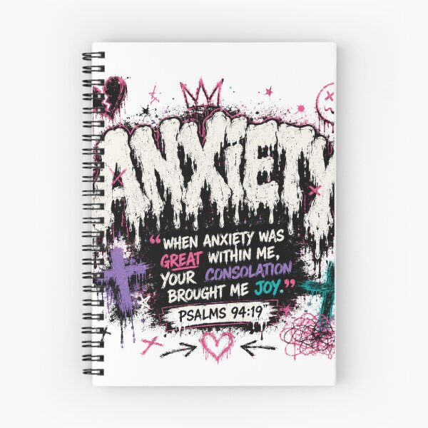 Item preview,     Anxiety Meets Consolation Christian Art designed and sold by ButterflyHolly Resource.