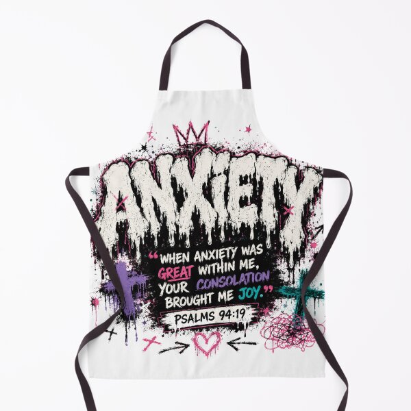Item preview, Anxiety Meets Consolation Christian Art designed and sold by ButterflyHolly Resource.