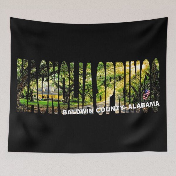 Item preview, MAGNOLIA SPRINGS Baldwin County Alabama - Oak Trees Afternoon Sun designed and sold by Adam Gormley.
