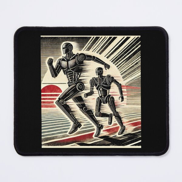 Item preview, Humanoid robot AI Robots Future Tech Design | The Bots Are Coming Futuristic Android Art designed and sold by TEEJAMBOREE.