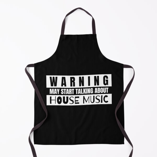 Item preview, Warning May Start Talking About House Music designed and sold by TeePartyHost.