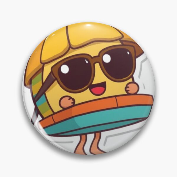 Item preview, Suns Out, Brain Melted | Funny Summer Heat Meme Sticker designed and sold by HC-Boutique.