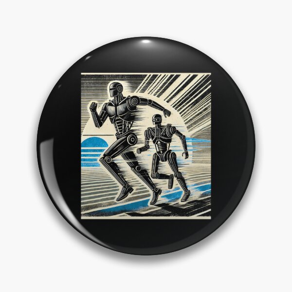 Item preview, Humanoid robot AI Robots Future Tech Design | The Bots Are Coming Futuristic Android Art designed and sold by TEEJAMBOREE.