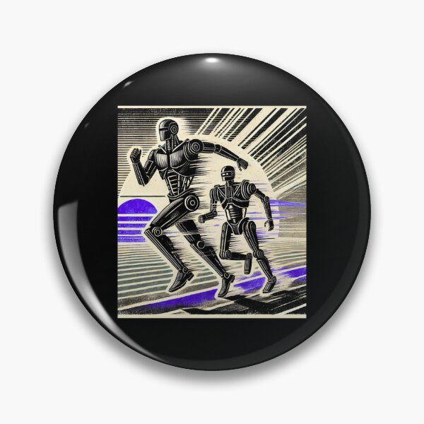 Item preview, Humanoid robot AI Robots Future Tech Design | The Bots Are Coming Futuristic Android Art designed and sold by TEEJAMBOREE.