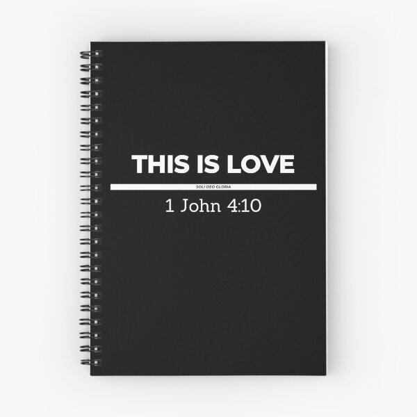 Item preview, This Is Love 1 John 4:10 Bible Verse Christian Design designed and sold by Ken Chung.