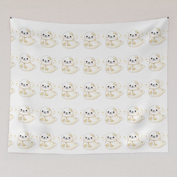 Item preview, Baby seal Celestial Star designed and sold by BoraBlossomN25.