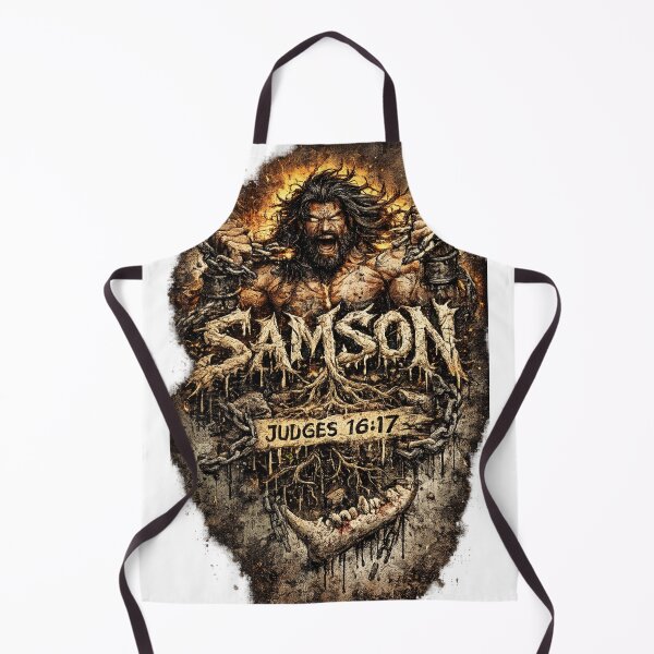 Item preview, Samson Strength Biblical Warrior Design designed and sold by ButterflyHolly Resource.