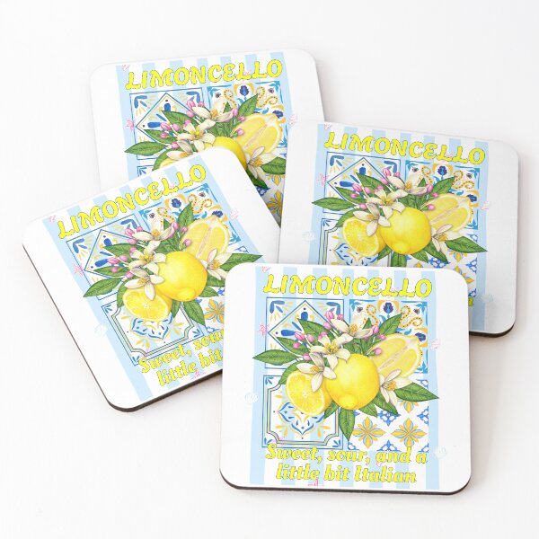 Item preview, Limoncello Italian Summer Mediterranean Aesthetic designed and sold by VibranPalette.