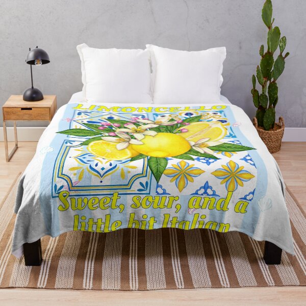 Item preview, Limoncello Italian Summer Mediterranean Aesthetic designed and sold by VibranPalette.