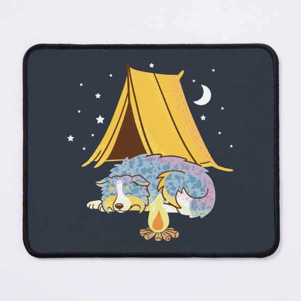 Item preview, Australian Shepherd Camping designed and sold by Wlaurence.