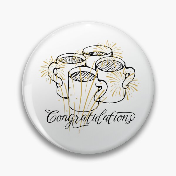 Item preview, Congratulations designed and sold by Coffee & Designs.