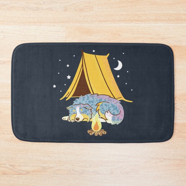 Item preview, Australian Shepherd Camping designed and sold by Wlaurence.