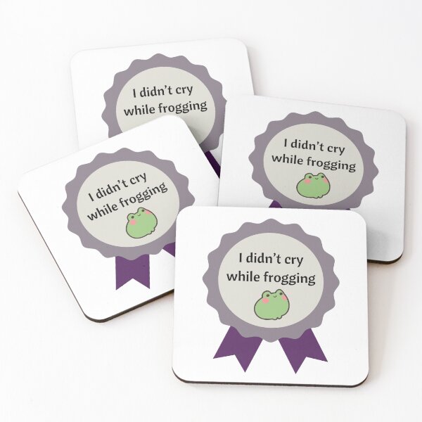 Item preview, I didn't cry while frogging designed and sold by citizenscrochet.