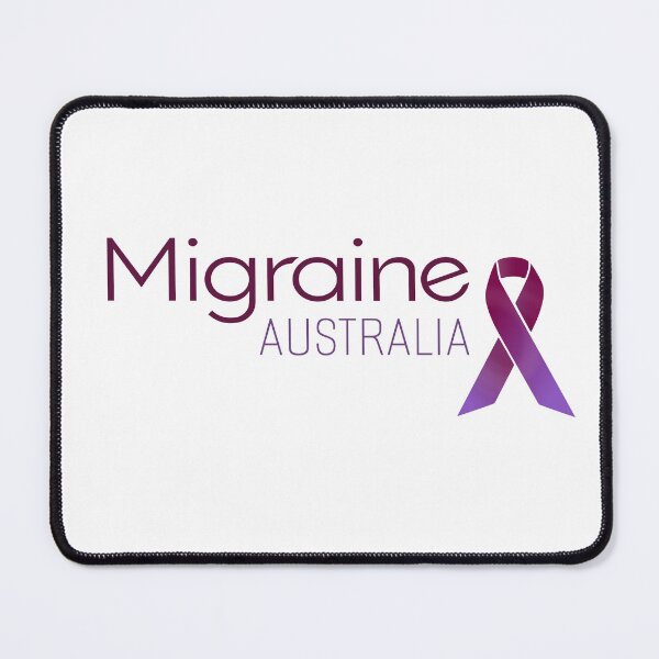 Item preview, Migraine Australia logo + ribbon designed and sold by Migraine Australia.
